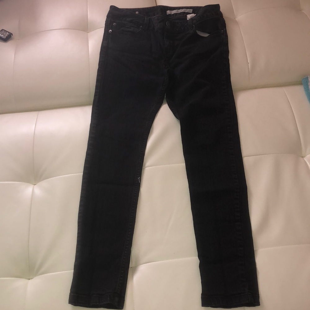 DKNY black denim jeans skinny 31 pants